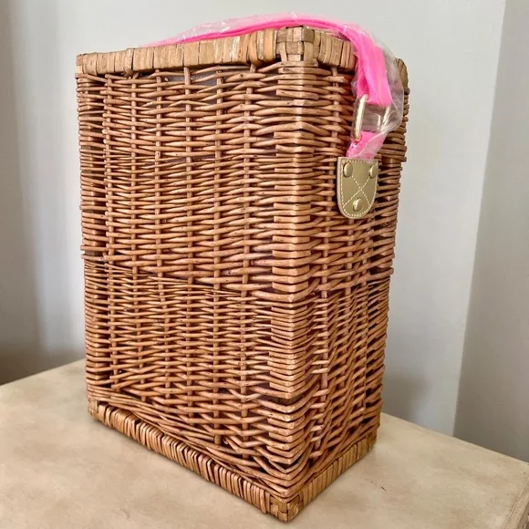 🎀Lilly Pulitzer Wine / Beverage Basket🎀 - Picture 10 of 14